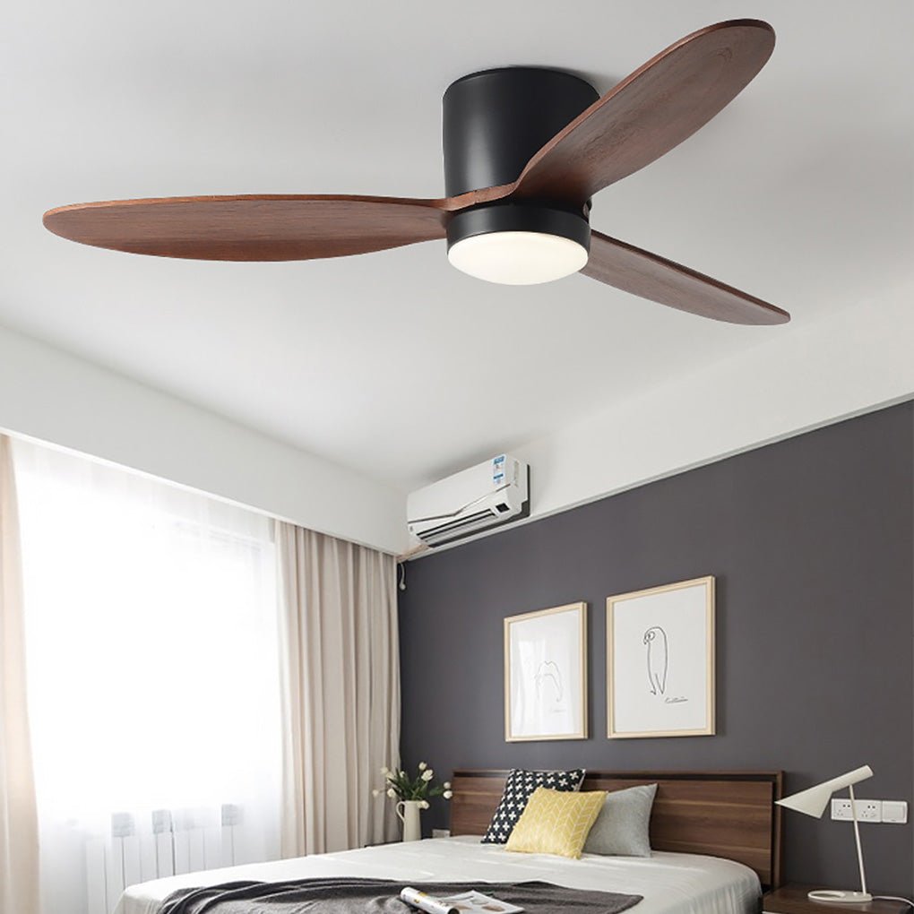 LED Inverter Silent Nordic Light Fan Ceiling Fan with Lamp