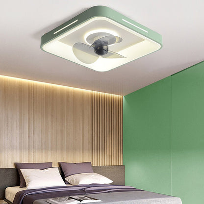 Nordic Inverter Ceiling Fan Light Ultra-thin Silent Ceiling Fan Lamp Intelligent