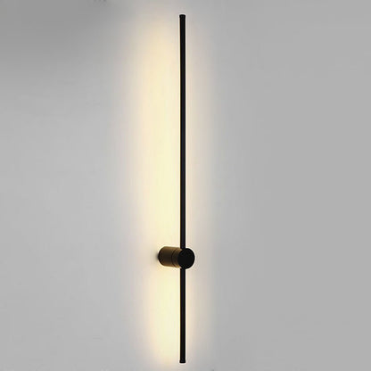 Nordic Linear Ultra-thin Long Strip LED Wall Lamp for Bedside Background Wall