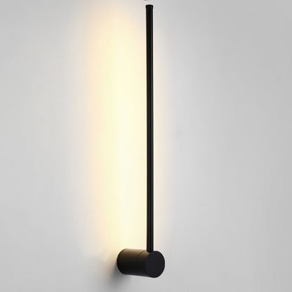 Nordic Linear Ultra-thin Long Strip LED Wall Lamp for Bedside Background Wall