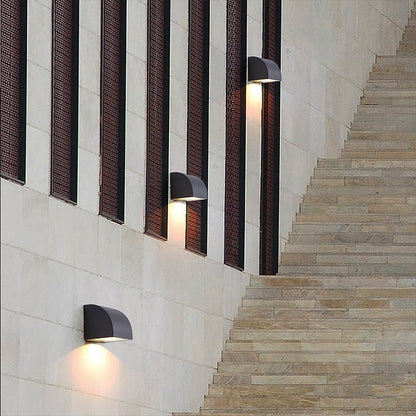 Waterproof Geometric Shaped Nordic Outdoor Wall Lights Wall Sconce Lighting