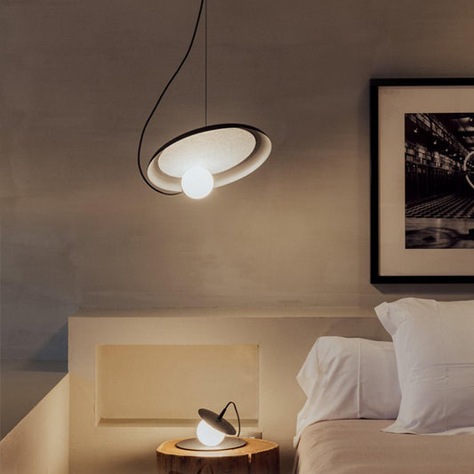 Nordic Minimalist Personality Chandelier for Bedroom Bedside Dining Bar