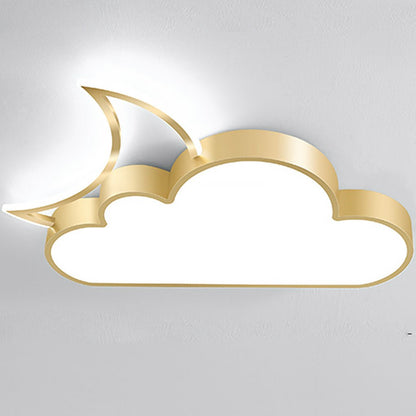 Nordic Modern Cartoon Cloud LED Flush Mount Ceiling Light Creative Kids Room and Bedroom Lighting