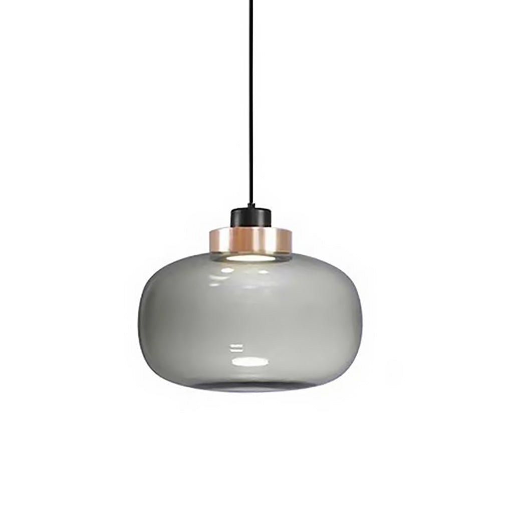 Nordic Postmodern Minimalist Warm Light LED Glass Pendent Lighting for Bedside Dinning Table