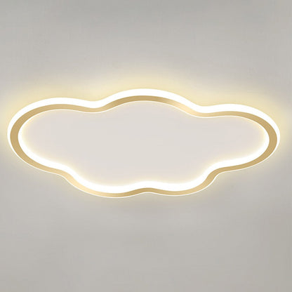 Nordic Ultra-thin Arc Design Cloud Energy-saving LED Decorative Ceiling Lamps