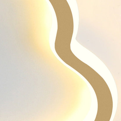 Nordic Ultra-thin Arc Design Cloud Energy-saving LED Decorative Ceiling Lamps