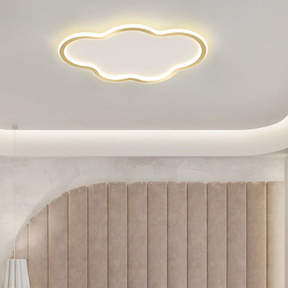 Nordic Ultra-thin Arc Design Cloud Energy-saving LED Decorative Ceiling Lamps