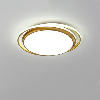 Minimalist Circular Dimmable LED Modern Flush Mount Ceiling Lighting