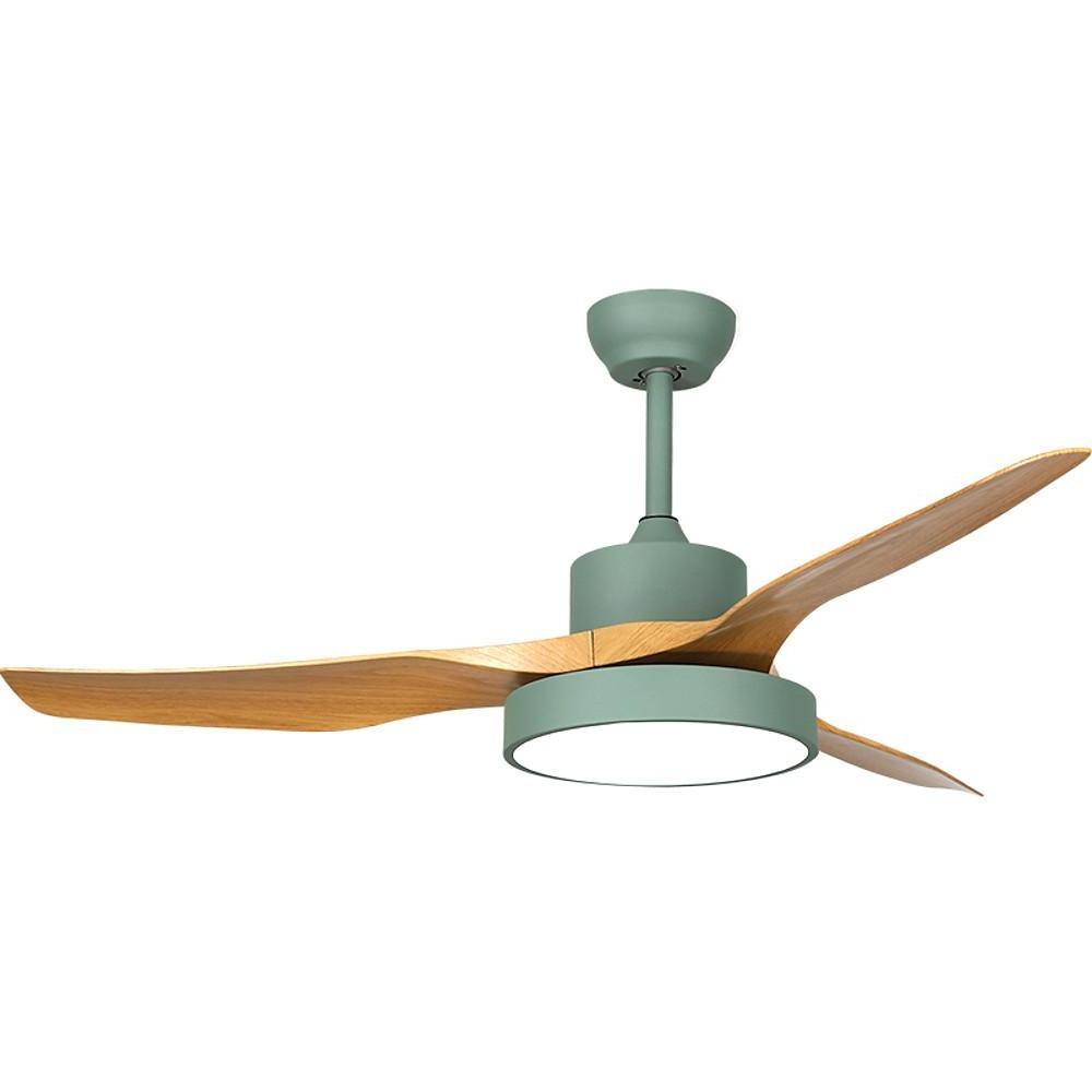 3-Blade Rustic Ceiling Fans with LED Light