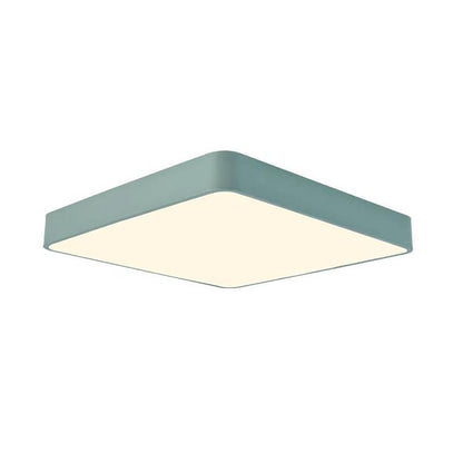 Square LED Flush Mount Ceiling Lights Modern Metal Lights