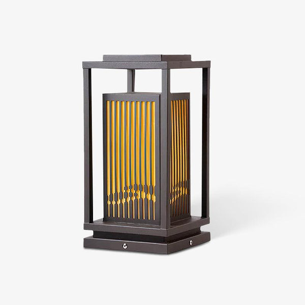 Square Cage Floodlight Outdoor Light