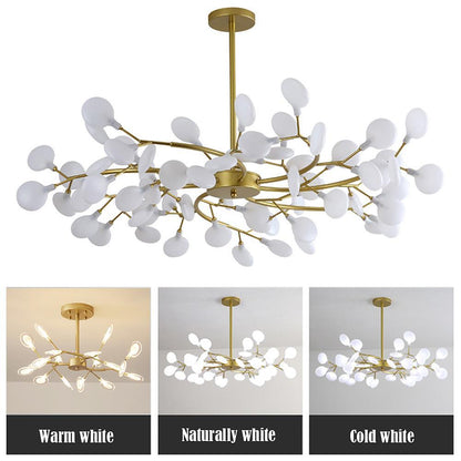 LED Firefly Sputnik Chandelier Modern Hanging Living Room Bedroom Ceiling Lights