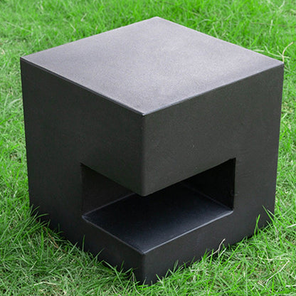 Square IP65 Waterproof LED Black Modern Outdoor Light Landscape Lighting