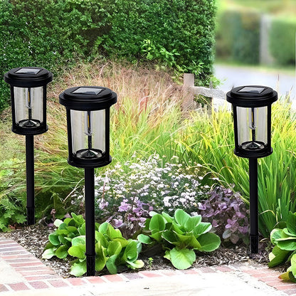 Outdoor Solar Post Lights Pathway Lights Garden Lights Waterproof Landscape Lighting