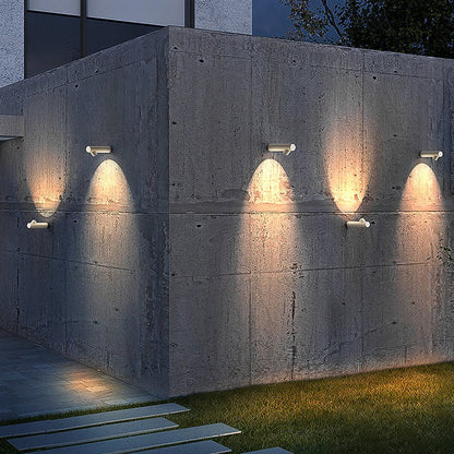 Round Tube Shaped LED Modern Outdoor Wall Lights Wall Lamp Wall Sconce