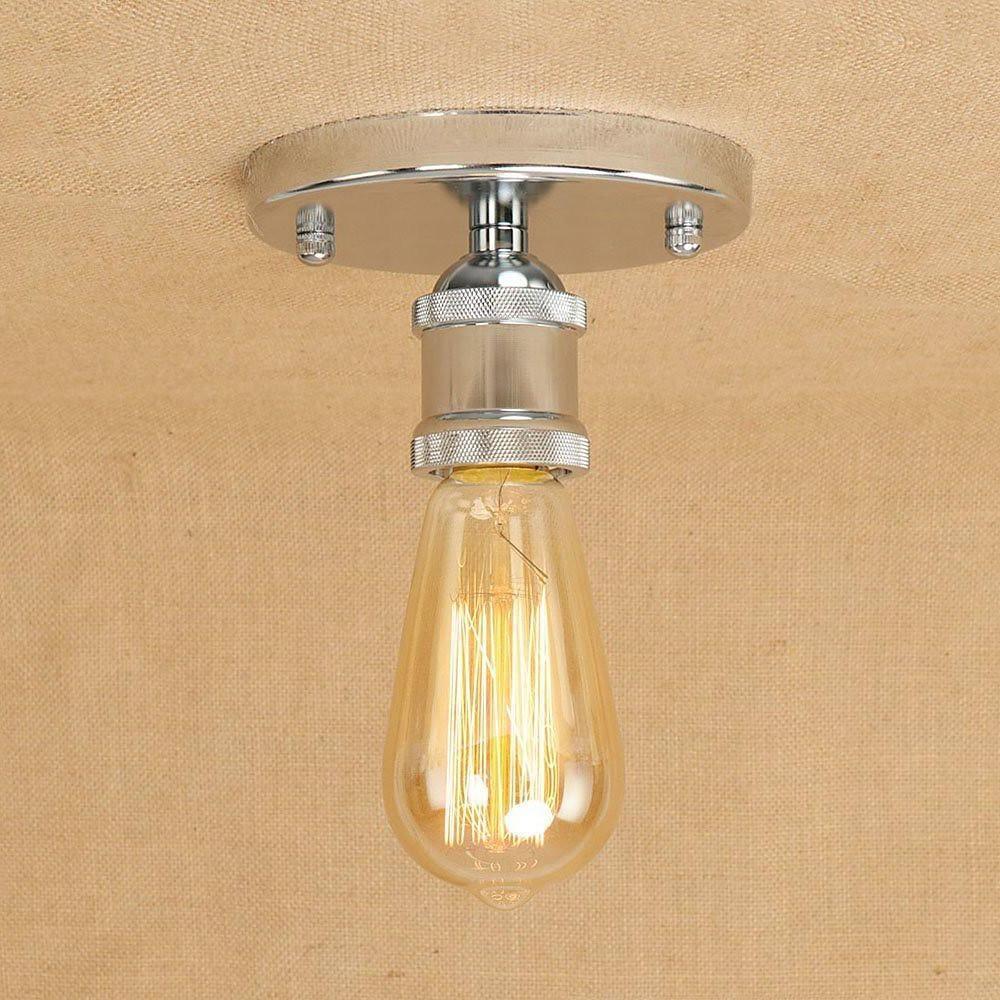 5'' Mini-style Rustic LED Retro Flush Mount Lighting Ceiling Light