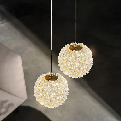 El Sol Crystal Pendant Light