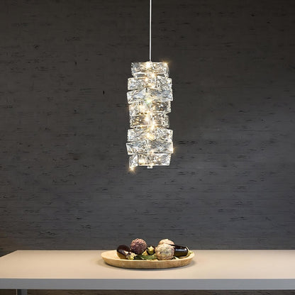 Bacci Crystal Pendant Light Fixture