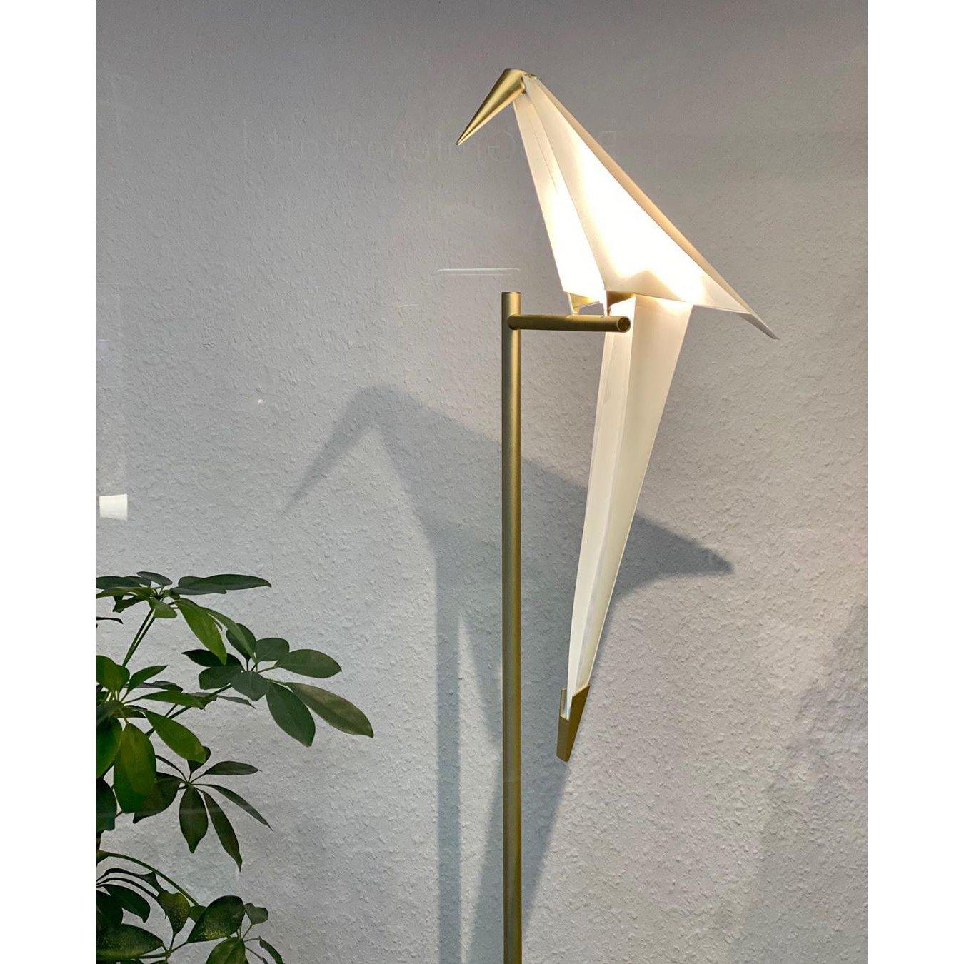 Paper Crane Bird Nightstand lamp Table Lamp