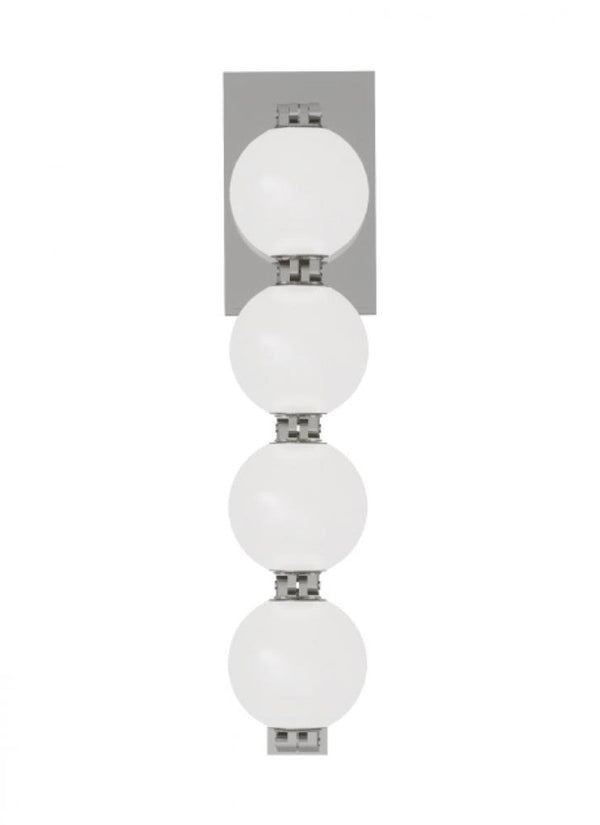 Sconce, 1-Light, LED, Polished Nickel, 14.8"H (SLWS22527N 70PKH5T)