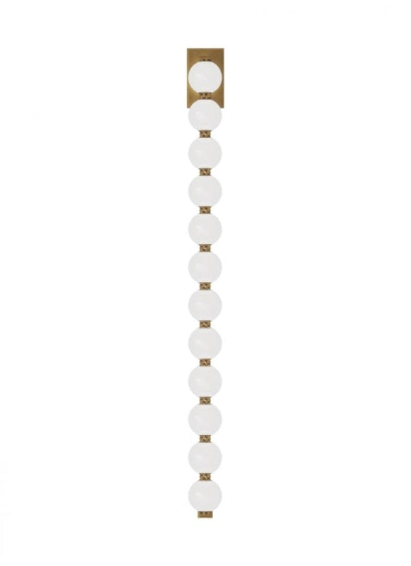 Wall Sconce, LED, Natural Brass, 40.3"H (SLWS23027NB 70PKH76)