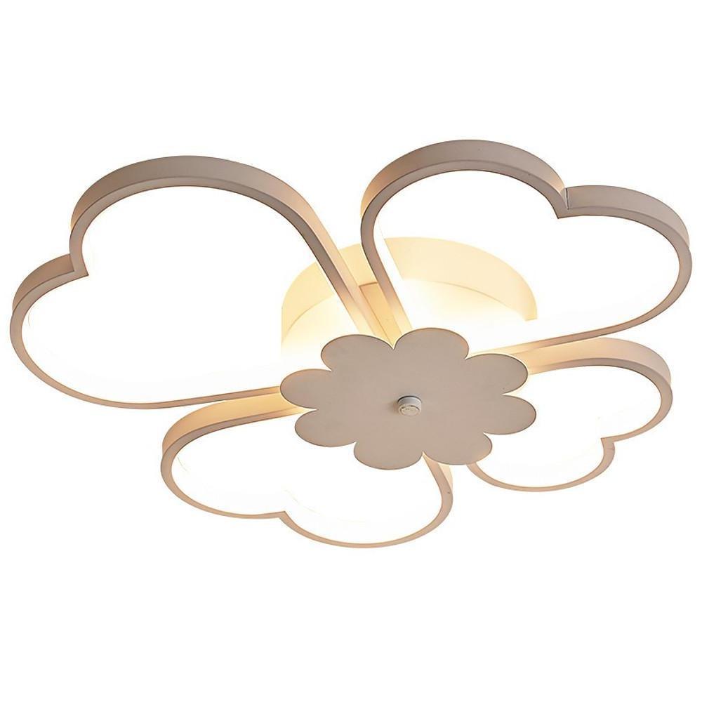 Bespoke Metal Flower LED Flush Mount Ceiling Light for Bedroom