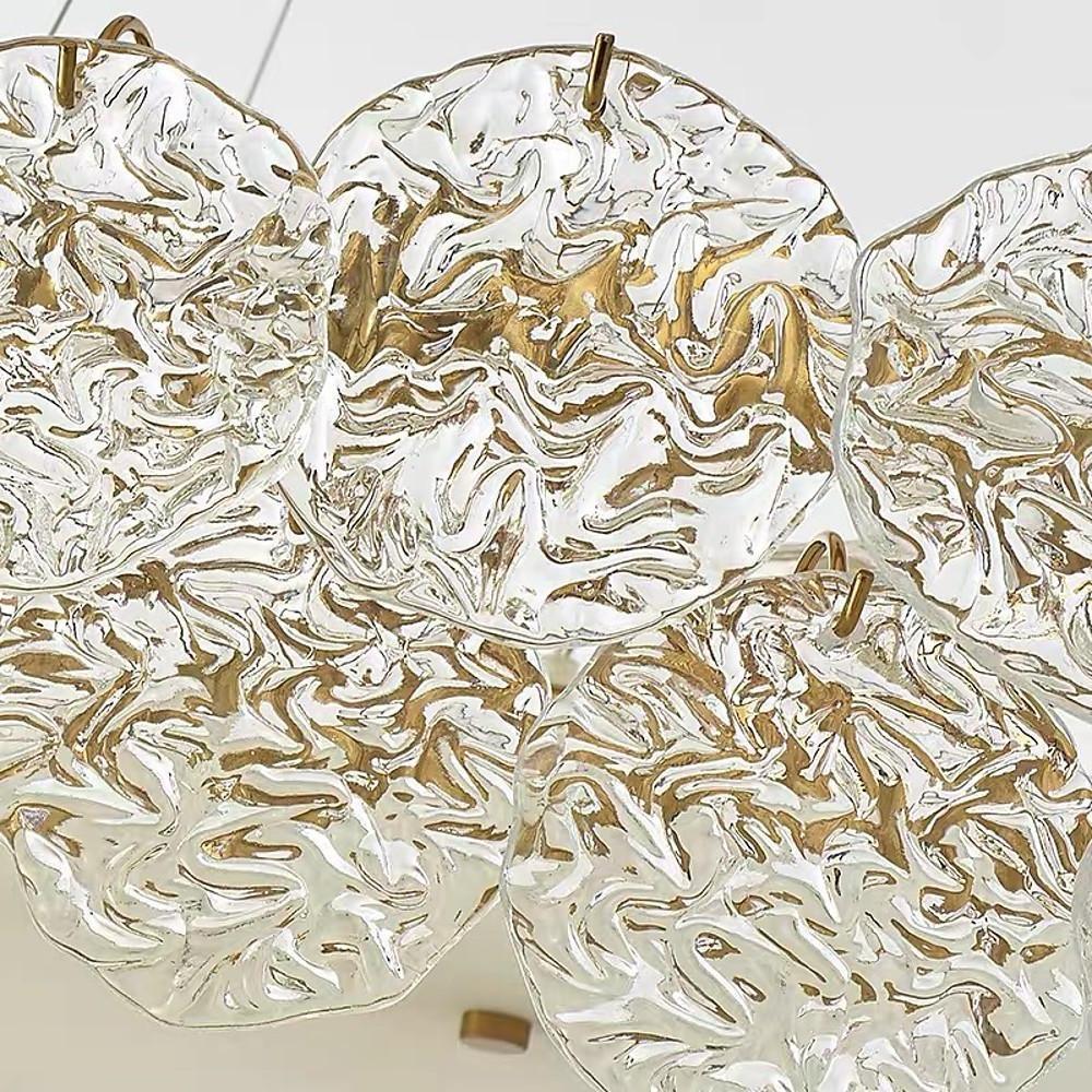 Shell Chandeliers Glass Acrylic LED Kitchen Dining Room Lighting Ceiling Light