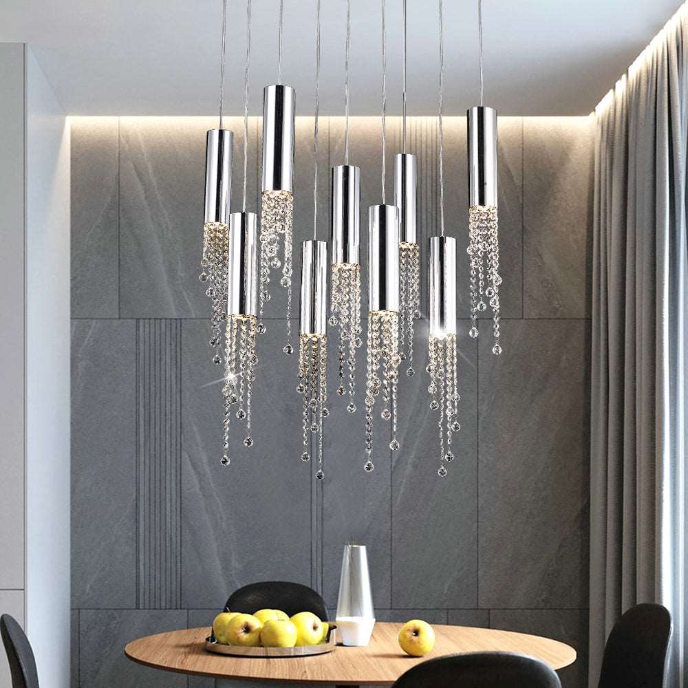 Canali Modern Crystal Pendant Chandelier