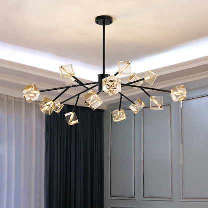 Diamante Crystal Ceiling Light Fixture