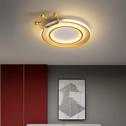 Circle Crown LED Flush Mount Ceiling Lights Regal Lights