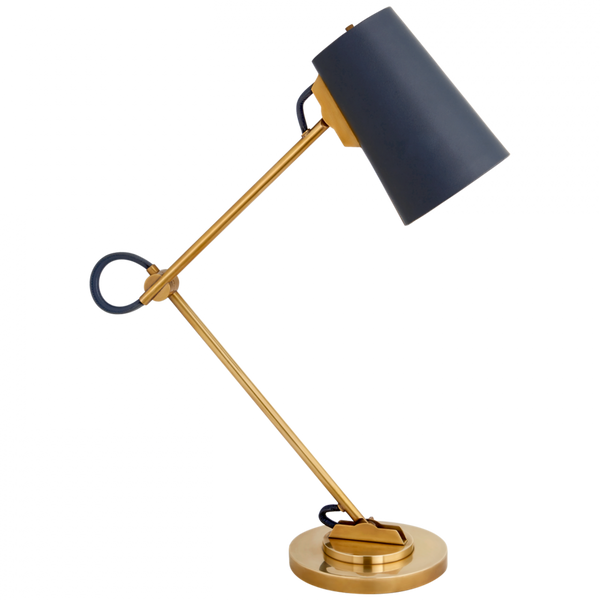 Adjustable Desk Lamp - Natural Brass