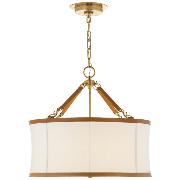 Small Hanging Shade - Natural Brass