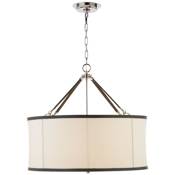 Large Hanging Shade - Polished Nickel