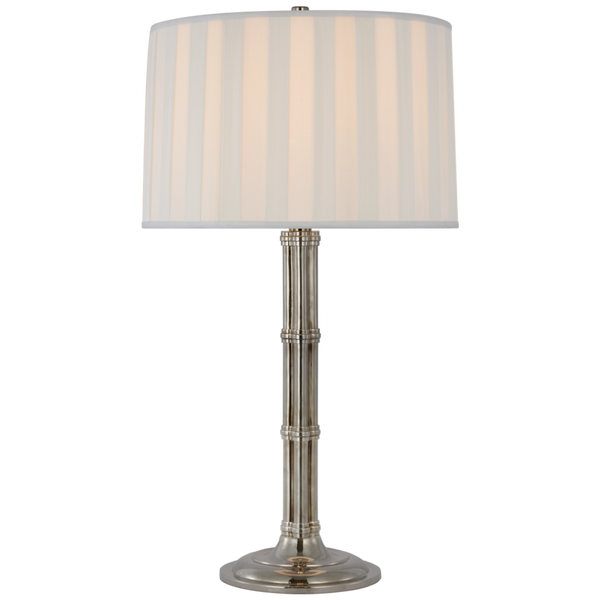 Large Table Lamp - Butler's Silver