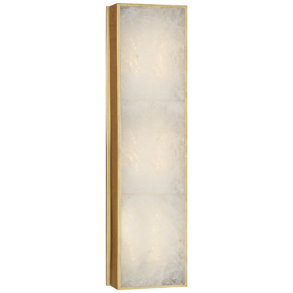 Medium Linear Sconce - Natural Brass