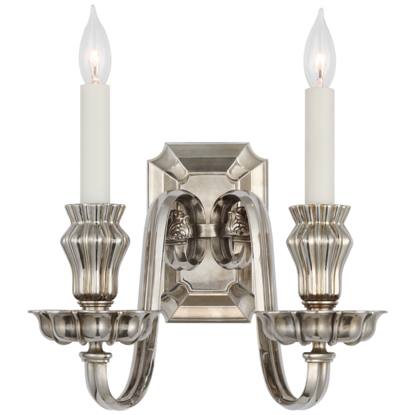 Double Sconce - Butler's Silver