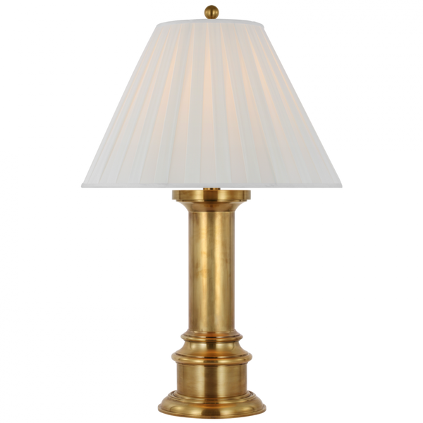 Large Table Lamp - Natural Brass