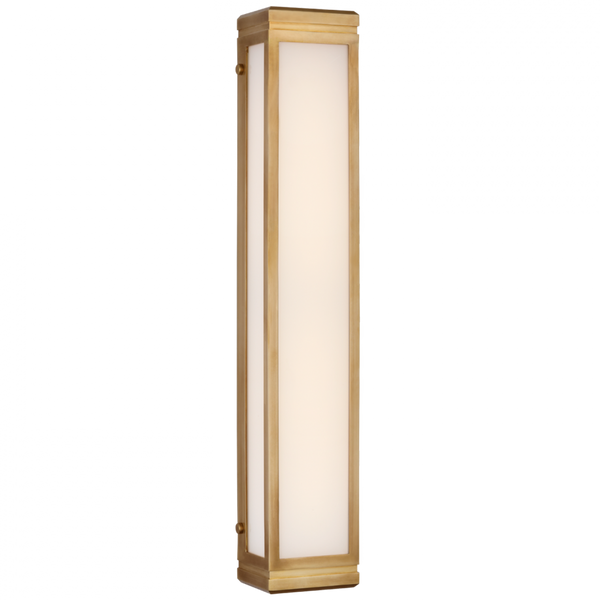 26" Bath Light - Natural Brass