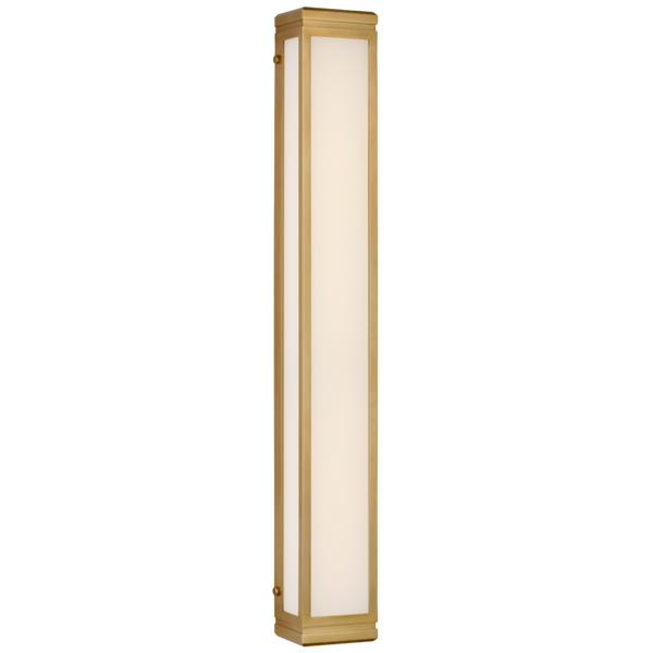 34" Bath Light - Natural Brass