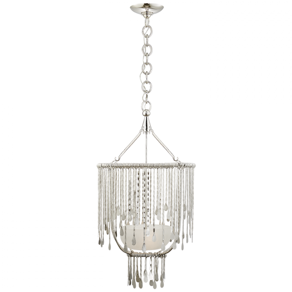 Small Chandelier - Polished Nickel