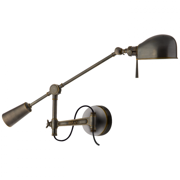 67 Boom Arm Wall Lamp - Bronze