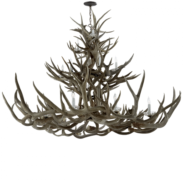 Tier Chandelier - Natural Bone