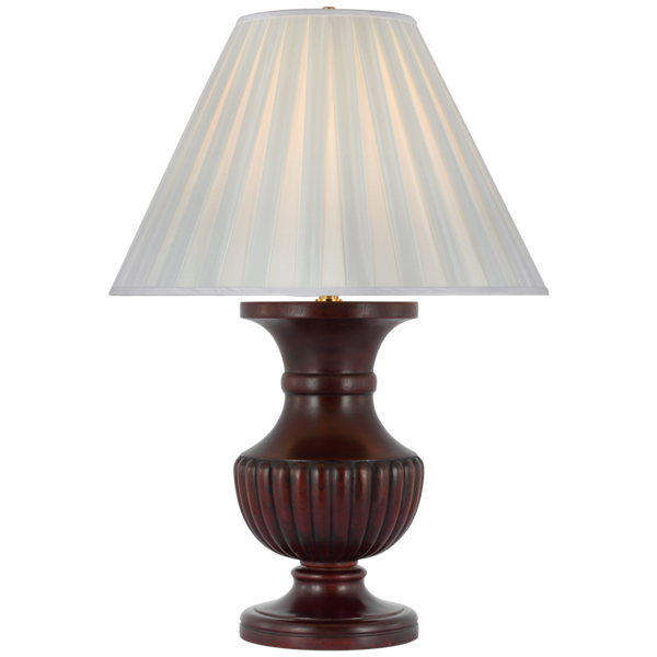 Large Table Lamp - Mahogany