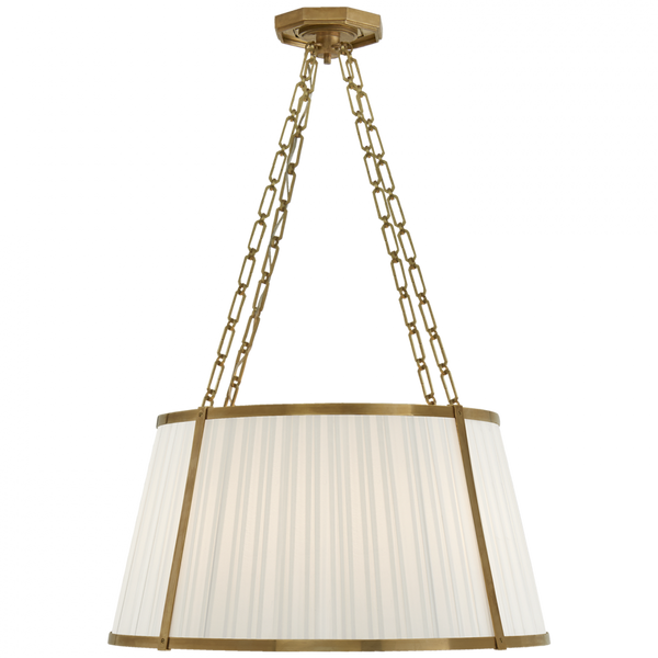 Large Hanging Shade - Natural Brass