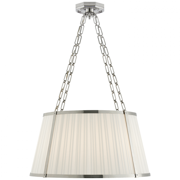 Large Hanging Shade - Polished Nickel