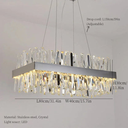 Calvi Crystal Dining Room Chandelier