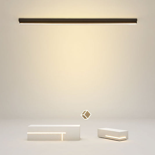 Rectangular Thin Long Strip Flush Mount LED light fixture Wall Light Fixture