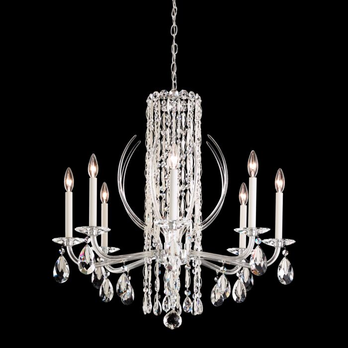 Sarella 8-Light Chandelier in Heirloom Gold with Crystals From Swarovski Crystals