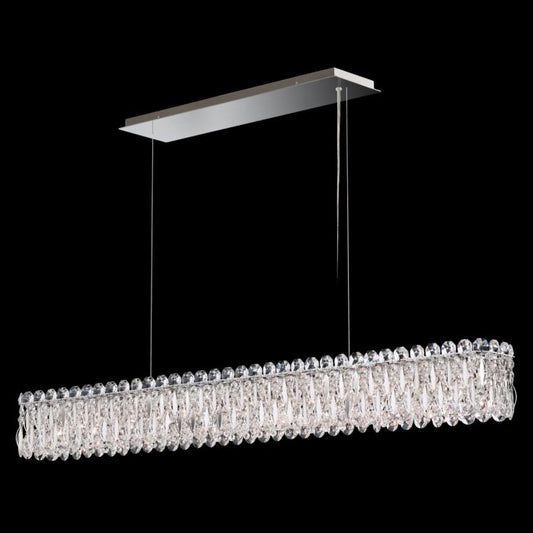 Sarella 11-Light Linear Pendant in White