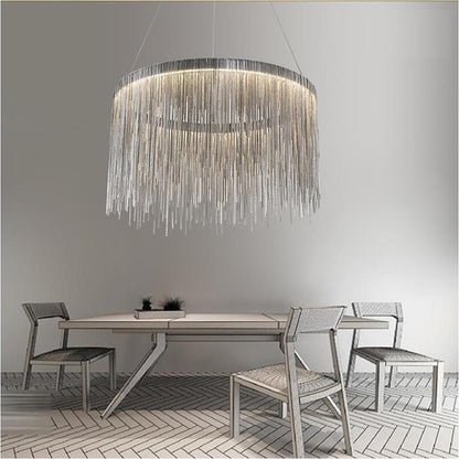 LED Modern Drum Chandelier for Living Room